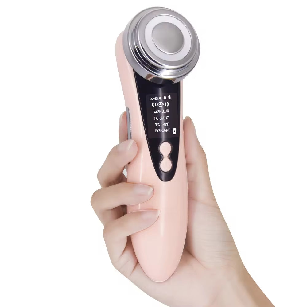 Masajeador facial con Ledterapia